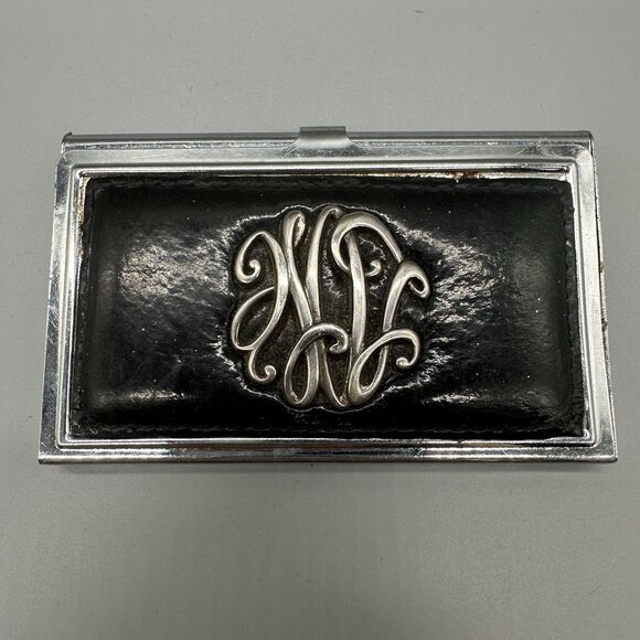 Brighton Other - Brighton Business Card Holder Black And Silver